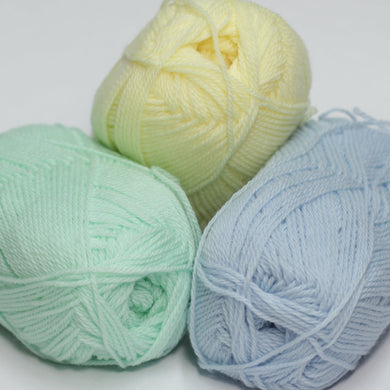3 Ply Soft Twist Knitting Yarn Colours