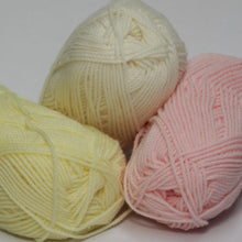 Load image into Gallery viewer, 3 Ply Baby Crepe Knitting Yarn Colours
