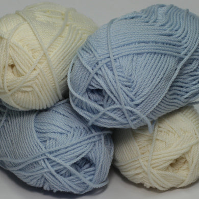 4 Ply Baby Crepe Knitting Yarn Colours